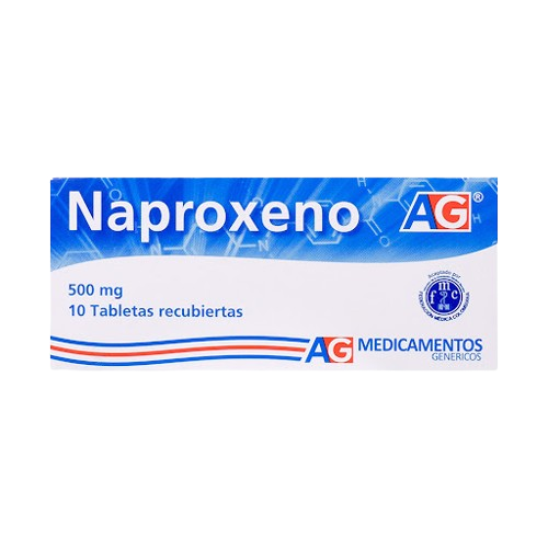 NAPROXENO 500 MG*10 TBS