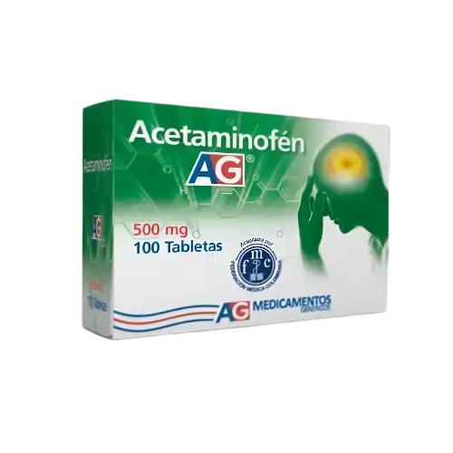 ACETAMINOFEN 500MG TAB*100 AG