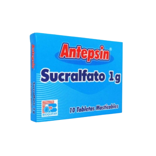ANTEPSIN SUCRALFATO 1GR *10 TAB