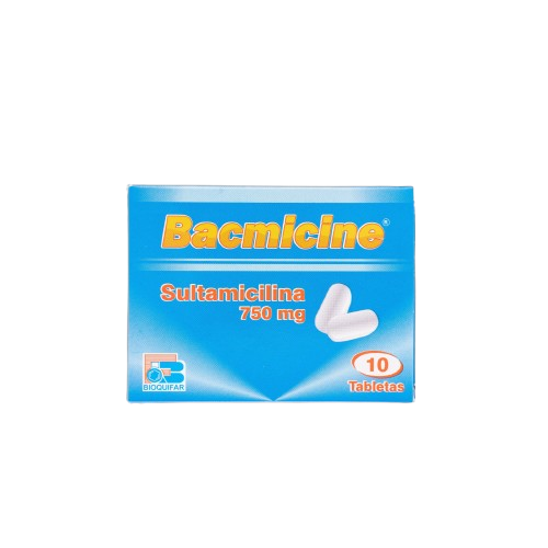BACMICINE 750 MG CJ*10 TAB (SULTAMICILINA)