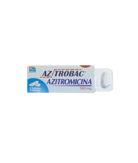 AZTROBAC (Azitromicina 500MG)*3 TAB