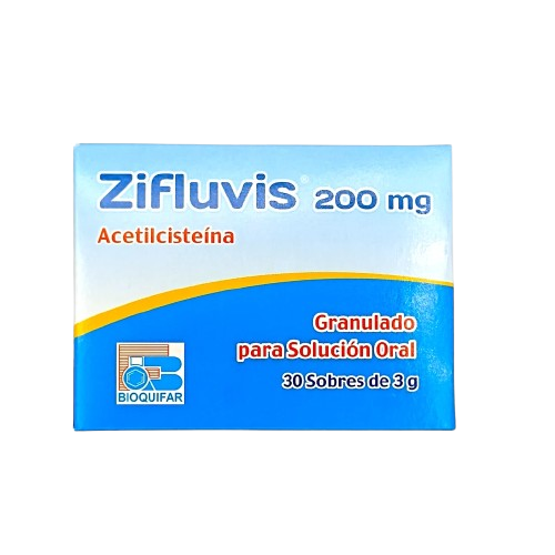 ZIFLUVIS 200Mg(Acetilcisteina) CJ*30 SOBS