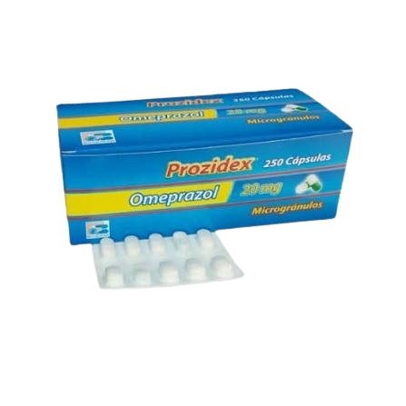 PROZIDEX 20MG CAPS CAJA*250 CAP