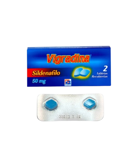 VIGRADINA( SILDENAFILO 50 MG) *2TBS