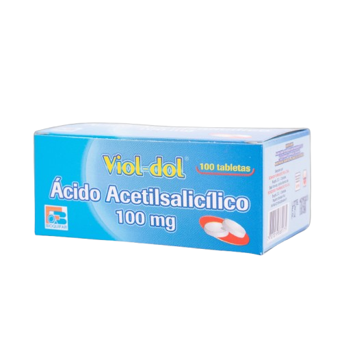 VIOL-DOL (Acido Acetilsalicilico 100mg)*100TAB