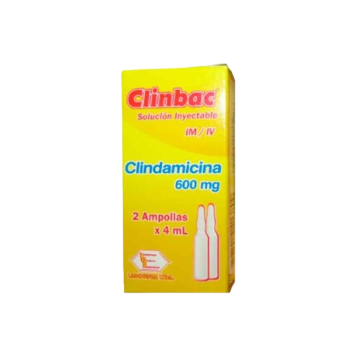 CLINBAC (Clindamicina)600MG/4ML*2AMP