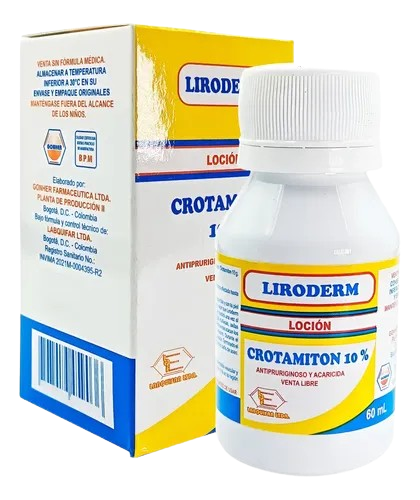 LIRODERM LOCION*60 ML (CROTAMITON 10%)