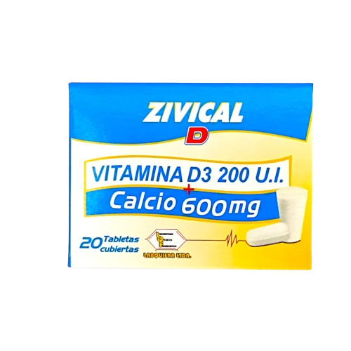 ZIVICAL D (CALCIO+VIT D) CJ*20 TAB