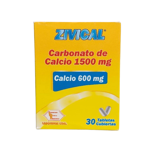 ZIVICAL (CARBONATO CALCIO 600 MG) CJ*30 TAB