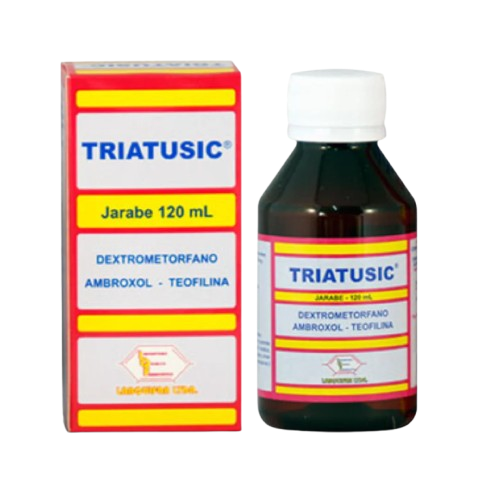 TRIATUSIC JBE 120 ML ( DEXTROMETORFANO-AMBROXOL-TEOFILINA)