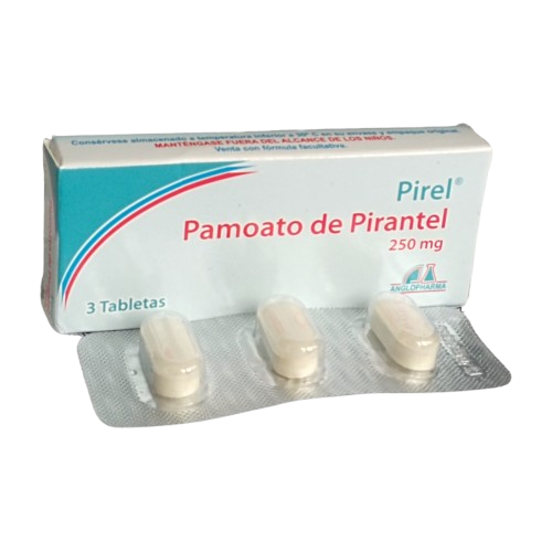 PIREL (Pamoato De Pirantel)250MG*3TAB