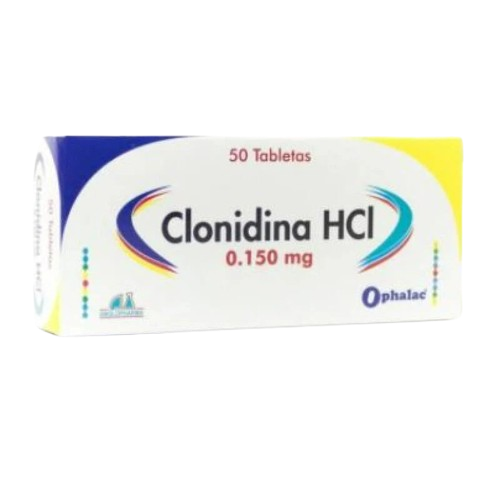 CLONIDINA HCL 0.150MG*50TAB