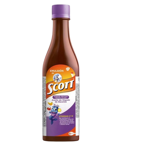 EMULSION SCOTT SABOR FRUTOS TROPICALES*360ML