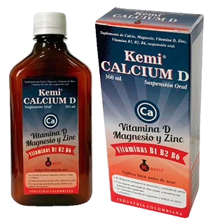 KEMI CALCIUM D FRASCO 360 ML
