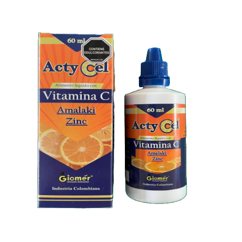 ACTYCEL GOTAS * 60ML (VITAMINA C + AMALAKI + ZINC)