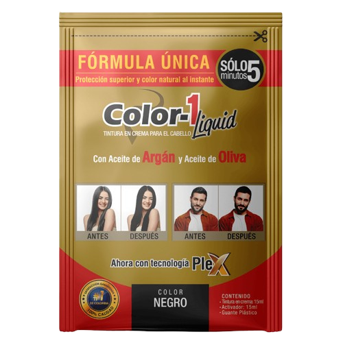 TINTURA LIQUIDA NEGRO * 6 UNDS