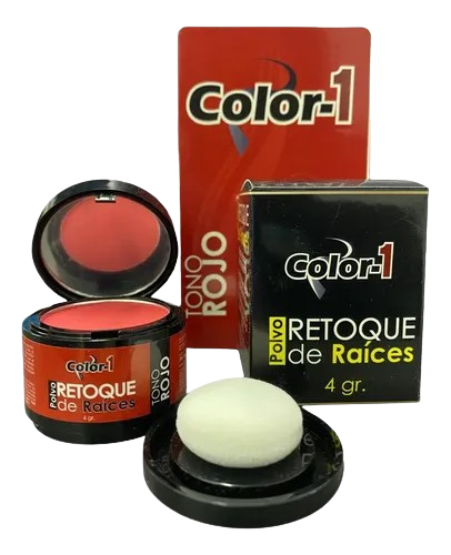 POLVO RETOQUE DE RAICES 4 GR ROJO