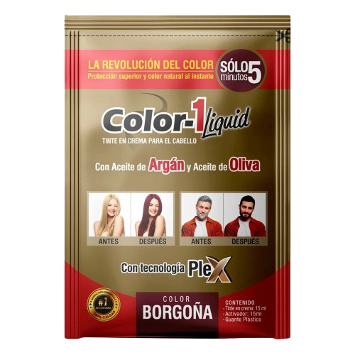 TINTURA LIQUIDA BORGOÑA * 6 UNDS