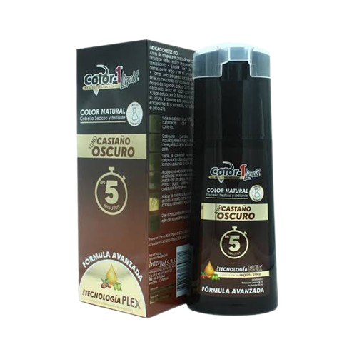 TINTURA COLOR CASTAÑO OSCURO*180ML