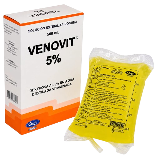 VENOVIT 5% SOLUCION ESTERIL BOLSA * 500ML