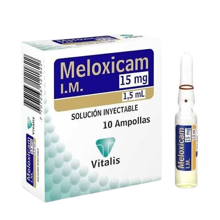 MELOXICAM 15 MG/1.5ML CJ*10 AMP