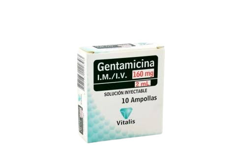 GENTAMICINA 160 /2ml *10 AMP
