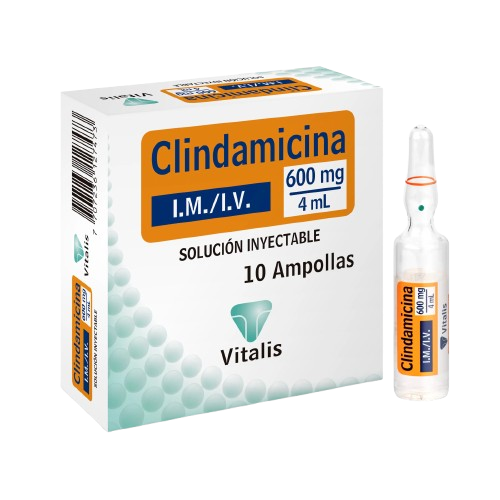 CLINDAMICINA 600Mg/4Ml CJ*10 AMP Vitalis