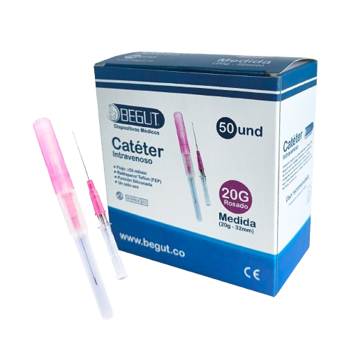 CATETER INTRAVENOSO 20G-32MM