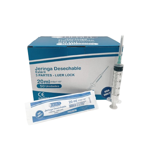 JERINGA 20ML CAJA*50UND