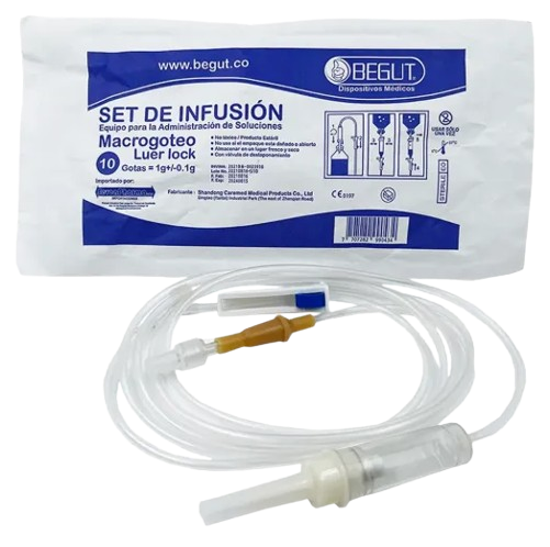 SET INFUSION MACROGOTEO 10GT/ML