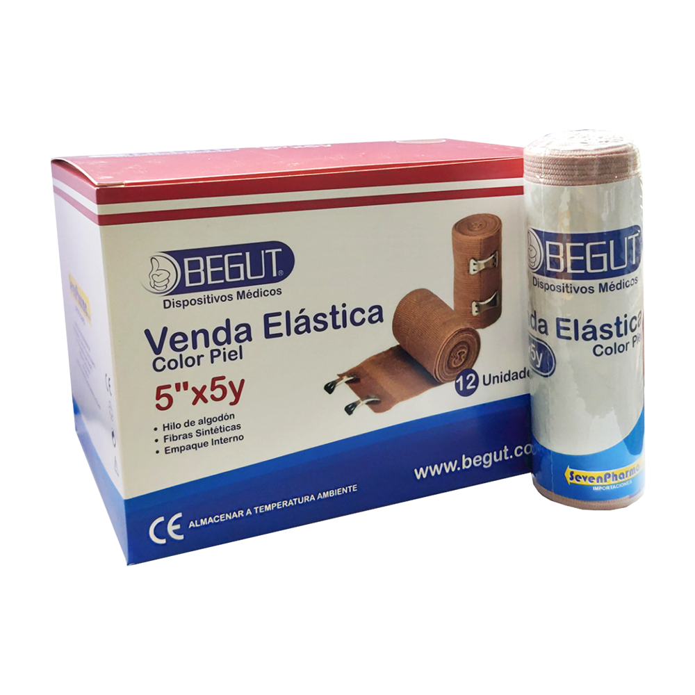 VENDA ELASTICA 5*5 COLOR PIEL
