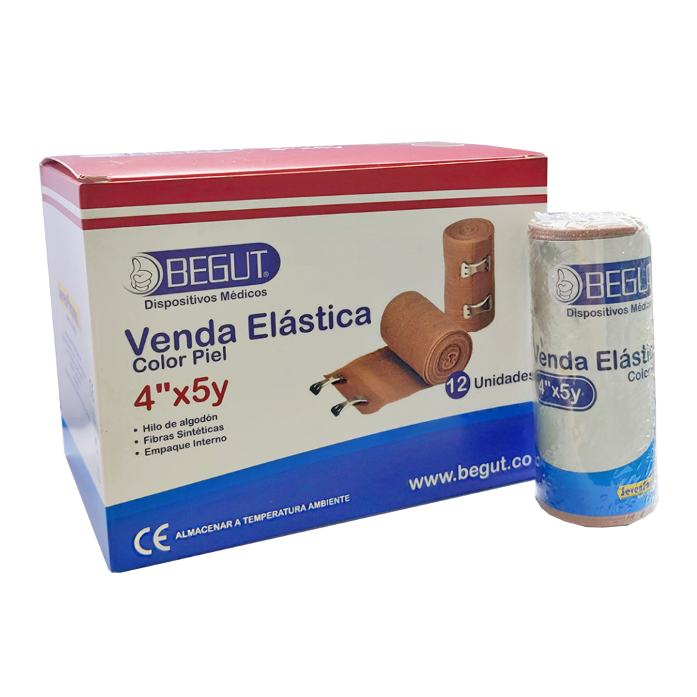 VENDA ELASTICA 4*5 COLOR PIEL