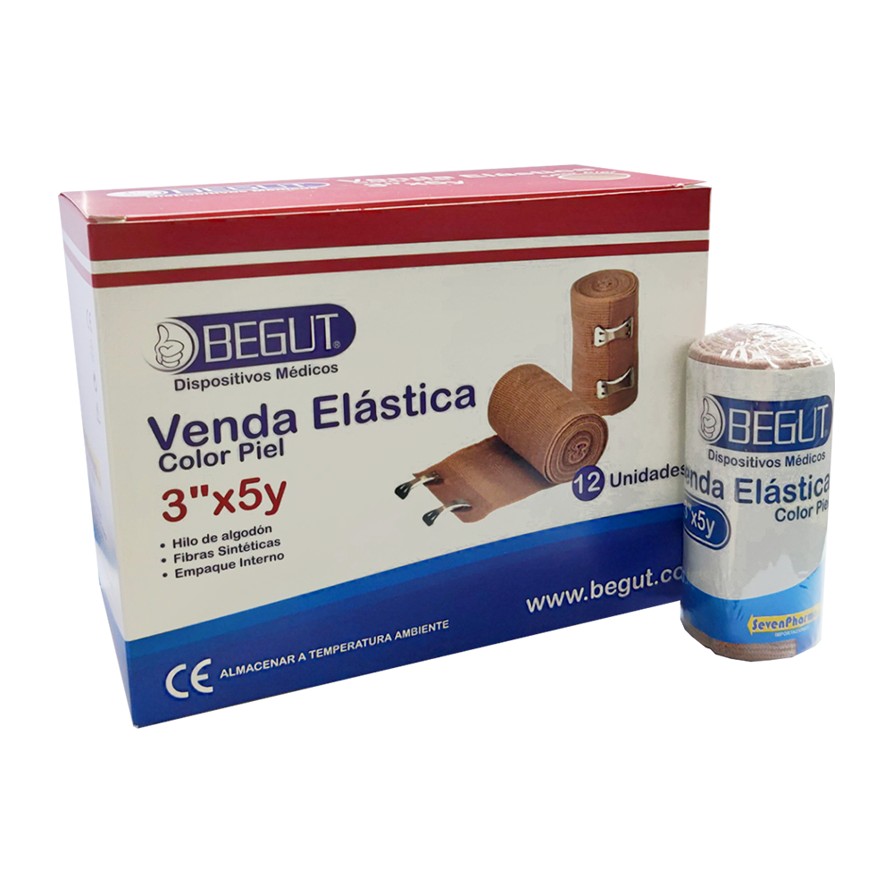 VENDA ELASTICA 3*5 COLOR PIEL