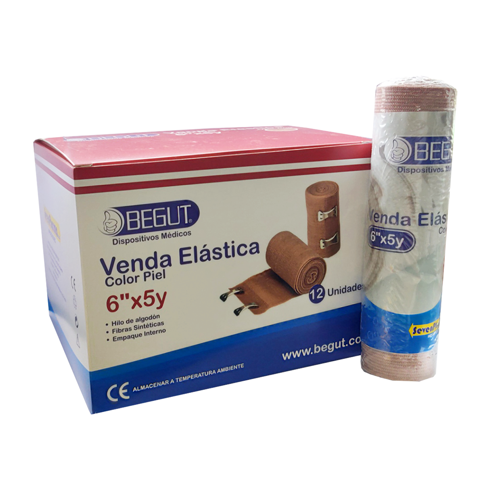 VENDA ELASTICA 6*5 COLOR PIEL