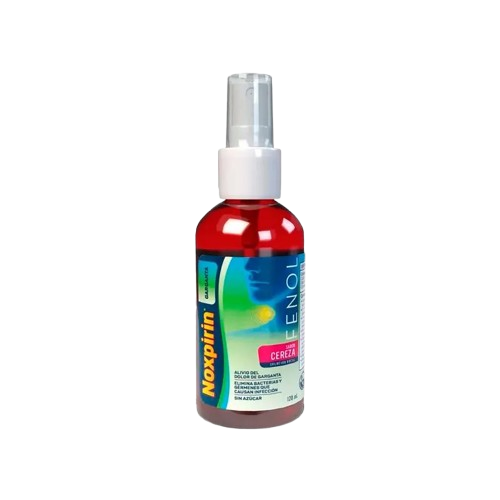 NOXPIRIN GARGANTA FENOL SABOR CEREZA*120ML
