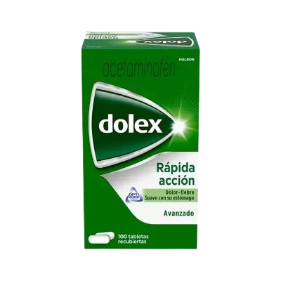 DOLEX RAPIDA ACCION*100 TAB RECUBIERTAS