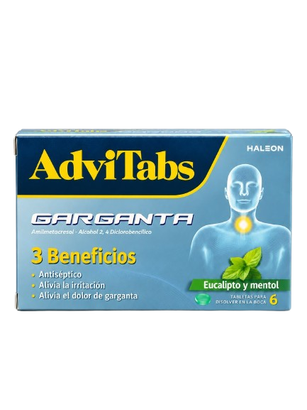 ADVITABS MIEL Y LIMON*6TAB