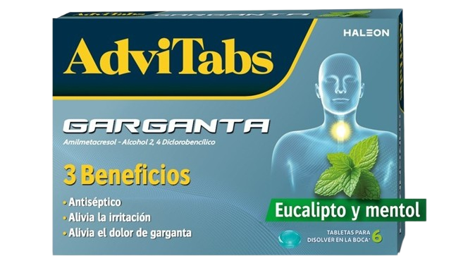 AdviTabs Eucalipto y Mentol*6 TBS