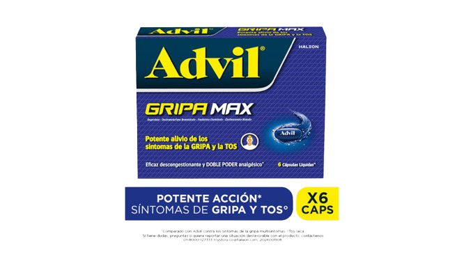 Advil Gripa Max*6 Caps Liquidas