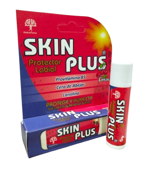SKIN PLUS LABIAL 5Gr CEREZA