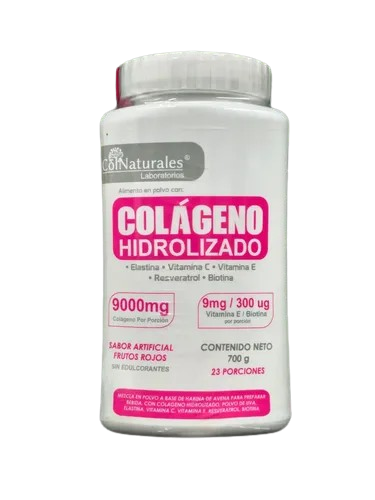 COLAGENO 600MG HIDROLIZADO EN POLVO TARRO*700GR