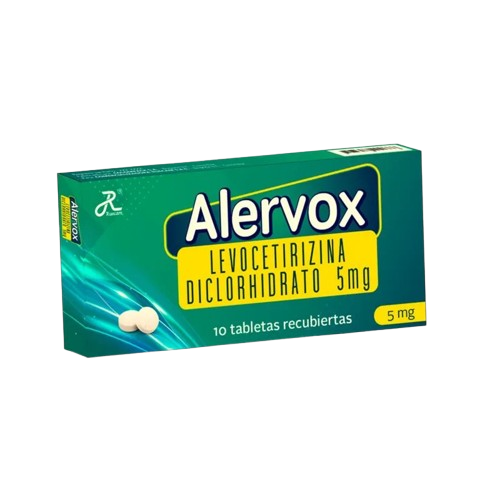 ALERVOX(Levocetirizina 5mg)*10TAB