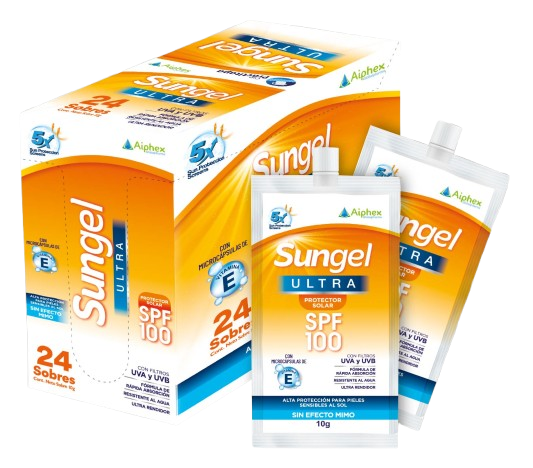 SUNGEL ULTRA (PROTECTOR SOLAR SPF100)*10GR*24 SOBRES