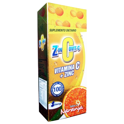 ZINCOVIT-C VITAMINA C *100TAB