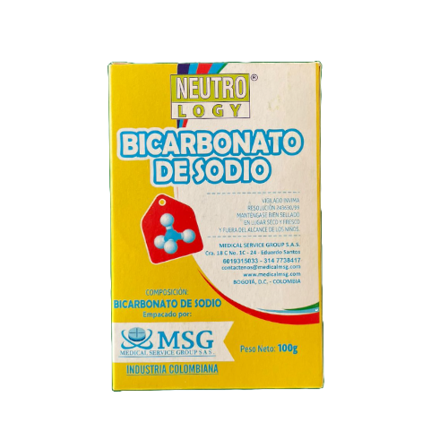 BICARBONATO DE SODIO CJ*100GR