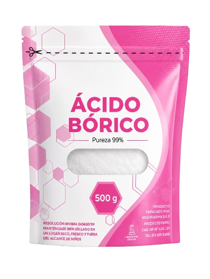 ACIDO BORICO *500 GR