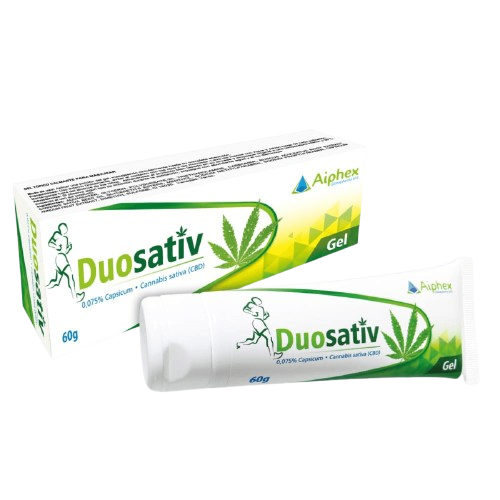 DUOSATIV *40 GR (CAPSICUM+CANNABIS SATIVA(CBD) GEL