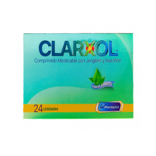 CLARXOL CJ*24 TABS MAST. SABOR A MENTA
