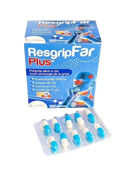 RESGRIPFAR PLUS CJ*100 CAP