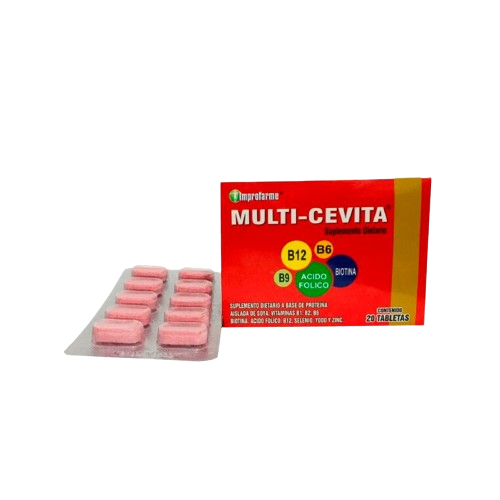 MULTI-CEVITA CJ *20 TAB